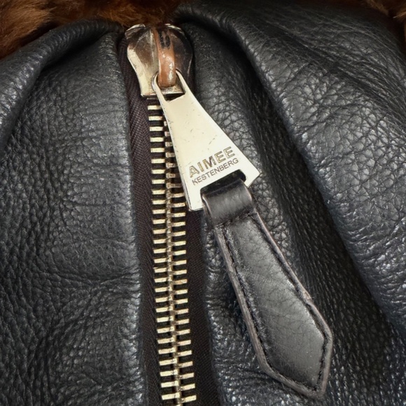 Aimee Kestenberg Tamitha black leather backpack main image 8